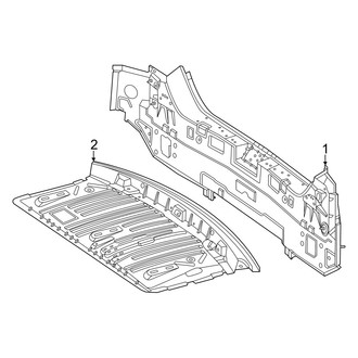 Mercedes-Benz OE - Rear Body & Floor - Rear Body (Sedan)