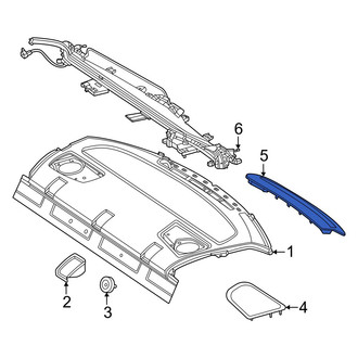 Mercedes-Benz OE - Rear Package Tray Trim