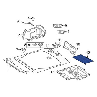 Mercedes-Benz OE - Rear Cargo Net