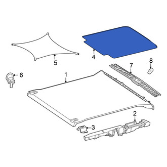 Mercedes-Benz OE - Rear Floor Mat