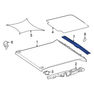 Mercedes-Benz OE - Rear Trunk Trim Scuff Plate