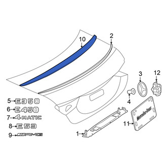 Mercedes-Benz OE - Rear Spoiler