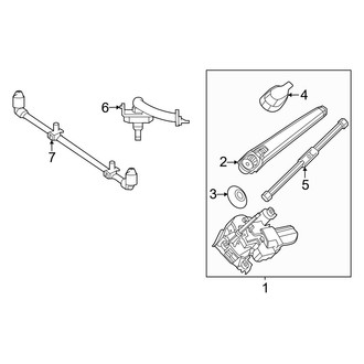 Mercedes-Benz OE - Lift Gate - Wiper & Washer Components (Wagon)