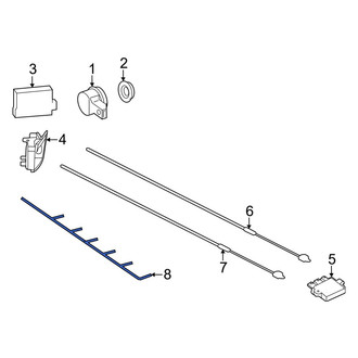 Mercedes-Benz OE - Rear Parking Aid System Wiring Harness