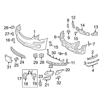 Mercedes-Benz OE - Front Bumper - Bumper & Components