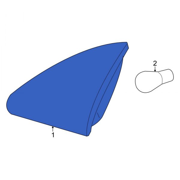 MercedesBenz OE 2518200956 Front Left Parking Light Assembly