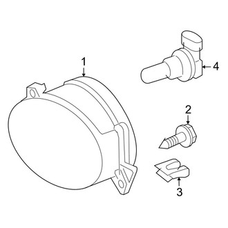 Mercedes-Benz OE - Front Lamps - Fog Lamps