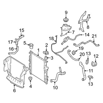 Mercedes-Benz OE - Cooling - Radiator & Components