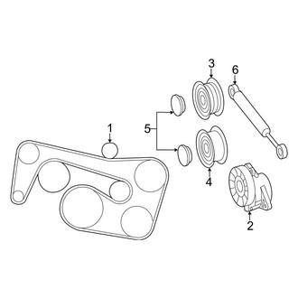 Mercedes-Benz OE - Cooling - Belts & Pulleys
