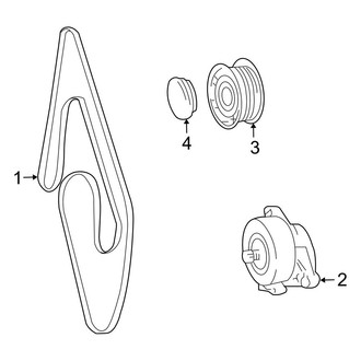 Mercedes-Benz OE - Cooling - Belts & Pulleys