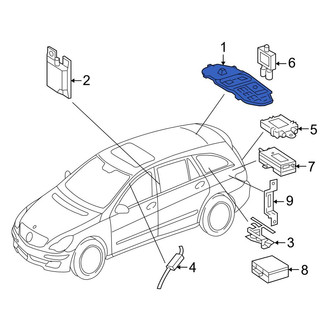 Mercedes-Benz OE - Radio Antenna Mast