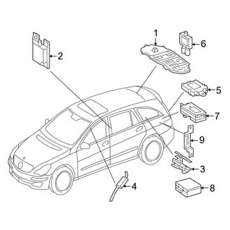 Mercedes-Benz OE - Electrical - Antenna