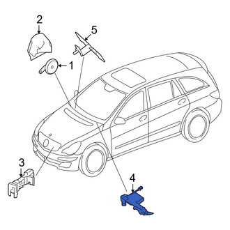 Mercedes-Benz OE - Anti-Theft Infrared Sensor