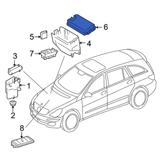 Mercedes-Benz OE - Fuse Box Cover