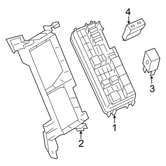 Mercedes-Benz OE - Electrical Components (Trunk)