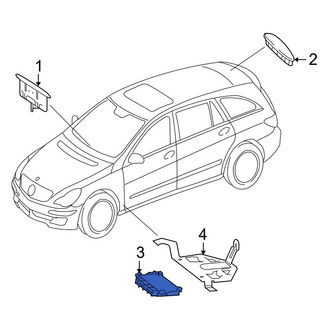 Mercedes-Benz OE - Parking Aid Control Module