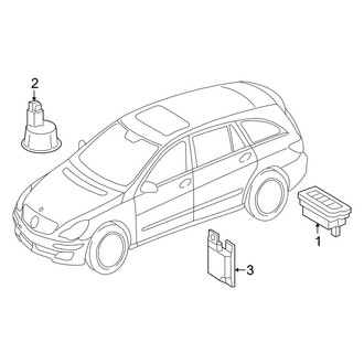 Mercedes-Benz OE - Electrical Components (Remote Gate Release)