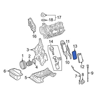 Mercedes-Benz OE - Engine Oil Dipstick
