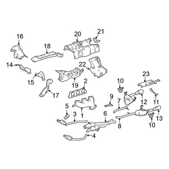 Mercedes-Benz OE - Exhaust System - Exhaust Components