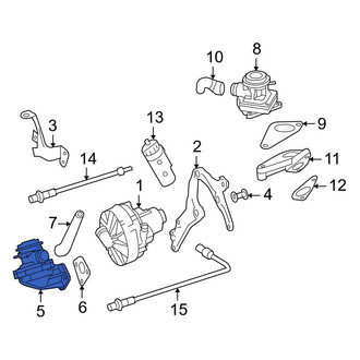 Mercedes-Benz OE - Secondary Air Injection Pump Check Valve