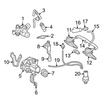 Mercedes-Benz OE - Emission System - Emission Components