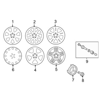 Mercedes-Benz OE - Wheels
