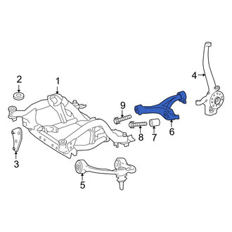 Mercedes-Benz OE - Front Left Lower Suspension Control Arm