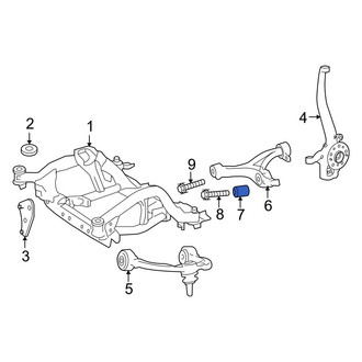 Mercedes-Benz OE - Front Upper Suspension Control Arm Bushing