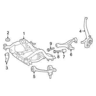 Mercedes-Benz OE - Front Suspension - Suspension Components