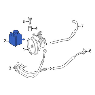 Mercedes-Benz OE - Power Steering Reservoir