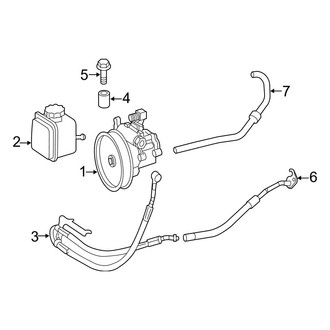 Mercedes-Benz OE - Steering Gear & Linkage - Pump & Hoses