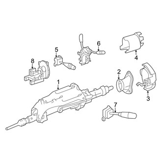Mercedes-Benz OE - Steering Column Assembly