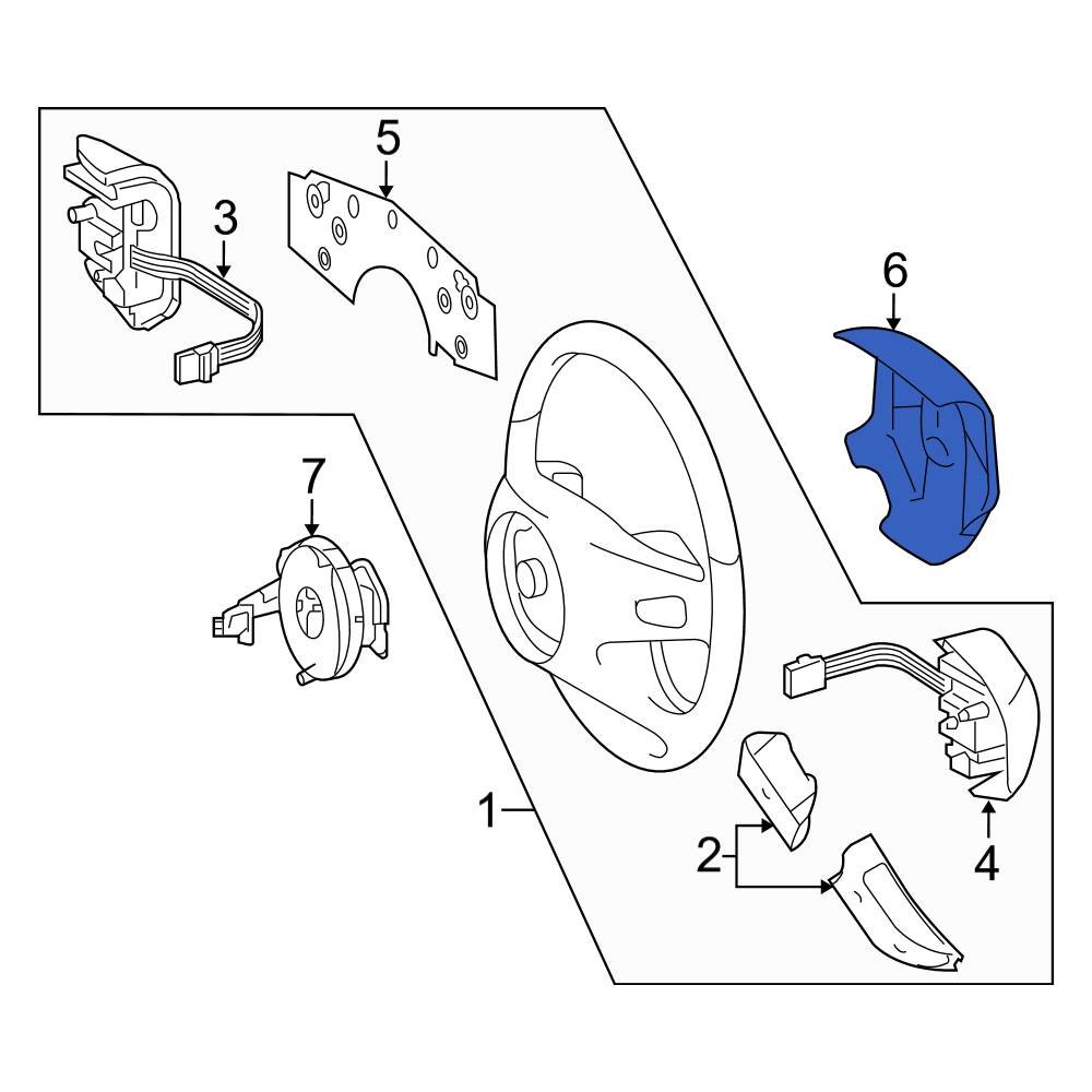 MercedesBenz OE 16446000987379 Steering Wheel Air Bag