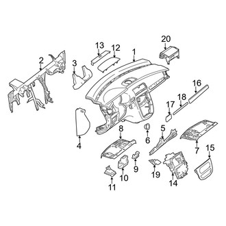 Mercedes-Benz OE - Instrument Panel