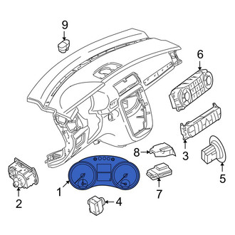 Mercedes-Benz OE - Instrument Cluster