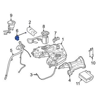 Mercedes-Benz OE - Fuel Tank Cap