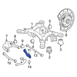 Mercedes-Benz OE - Rear Right Lateral Arm