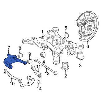 Mercedes-Benz OE - Front Right Lower Suspension Control Arm