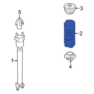 Mercedes-Benz OE - Rear Leaf Spring Assembly