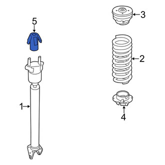 Mercedes-Benz OE - Front Suspension Strut Mount