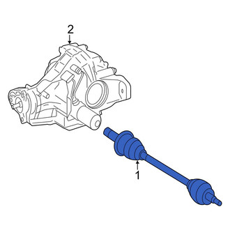 Mercedes-Benz OE - Rear Right CV Axle Assembly