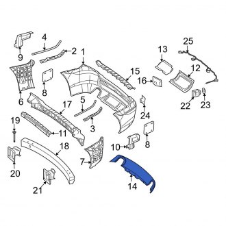 Mercedes R Class Replacement Bumper Spoilers & Valances — CARiD.com