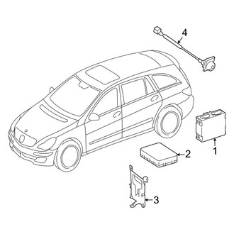 Mercedes-Benz OE - Electrical Components (Rear View Camera)