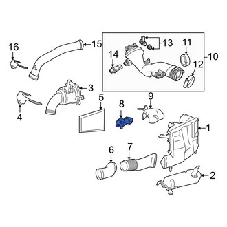 Mercedes-Benz OE - Manifold Absolute Pressure Sensor