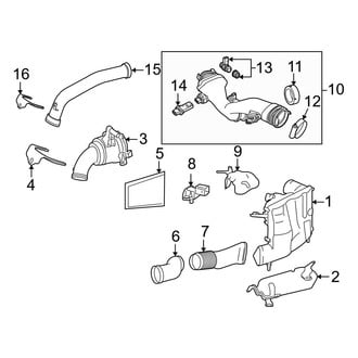 Mercedes-Benz OE - Engine - Air Intake