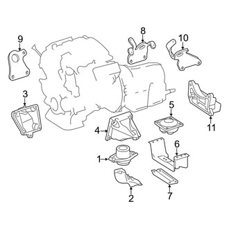 Mercedes-Benz OE - Engine & Transmission Mounting