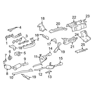 Mercedes-Benz OE - Exhaust System - Exhaust Components (Bluetec 4Matic)