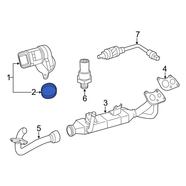 Exhaust Gas Recirculation (EGR) Valve Gasket