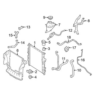 Mercedes-Benz OE - Cooling - Radiator & Components