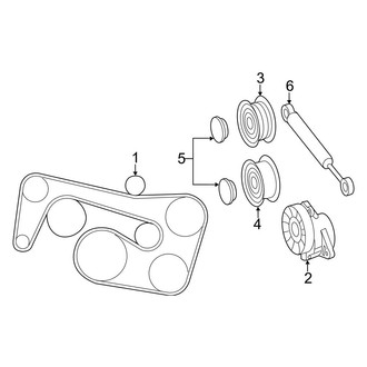 Mercedes-Benz OE - Cooling - Belts & Pulleys (4Matic)